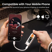HIFI WALKER D20 USB-C DAC/Amp Dongle — Balanced Headphone Amplifier