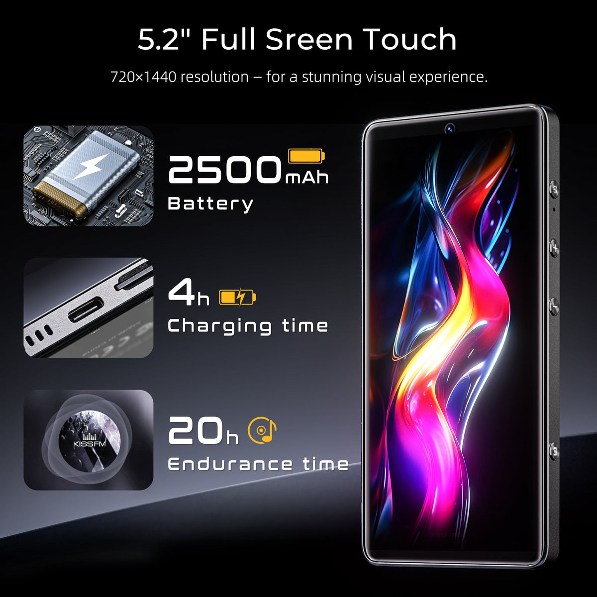 HIFI WALKER G7 Pro Android Player