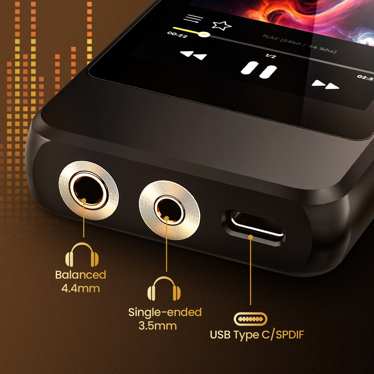 HIFI WALKER H20 Pro Hi-Res Audio Player