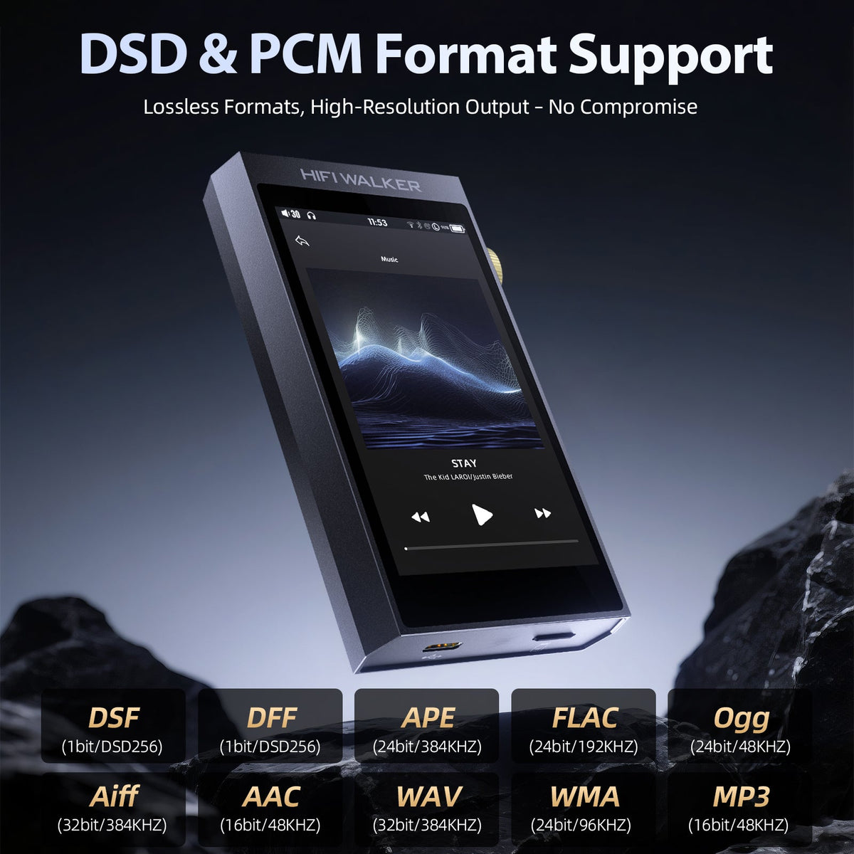 HIFI WALKER H20 Ultra Hi-Res Audio Player