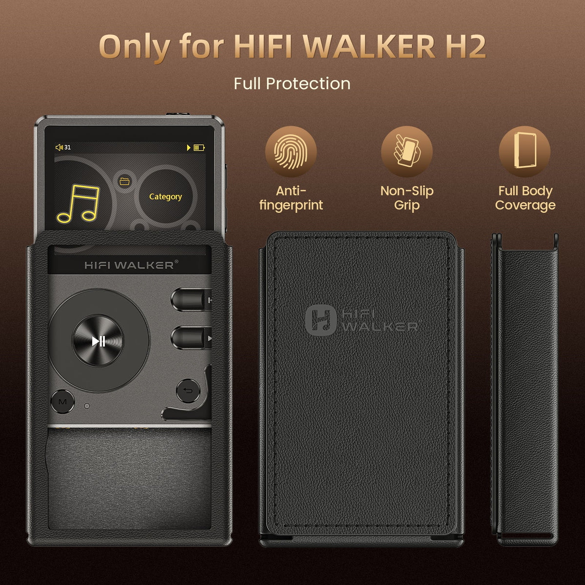 Protective PU Leather Case for H2
