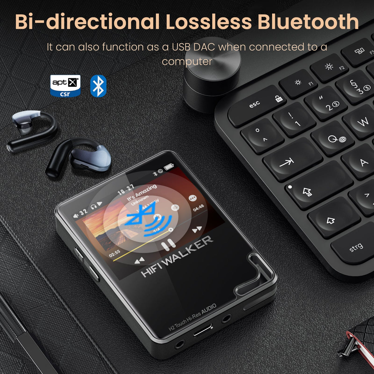 HIFI WALKER H2 Touch Hi-Res Audio Player