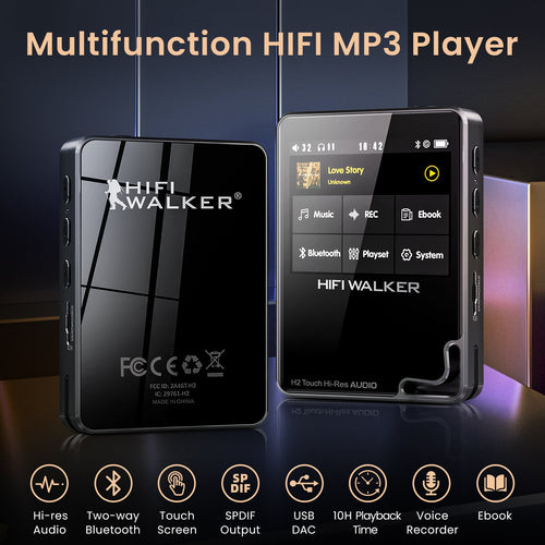 HIFI WALKER H2 Touch Hi-Res Audio Player